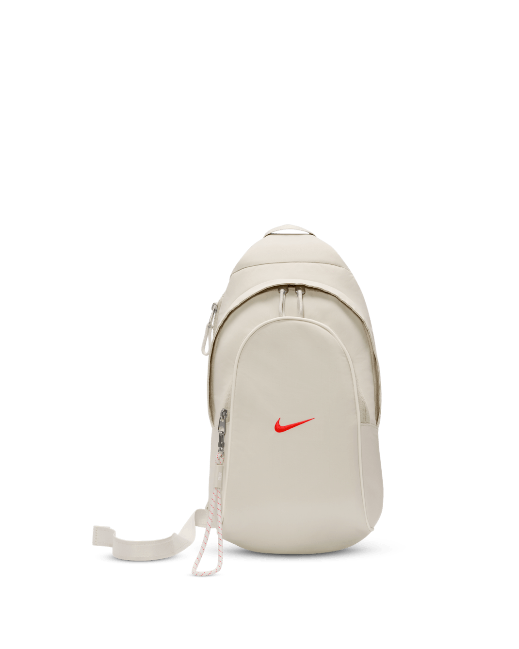Nike Sportswear Essentials Umhängetasche (8 l) - Light Bone/Sail/Bright Crimson