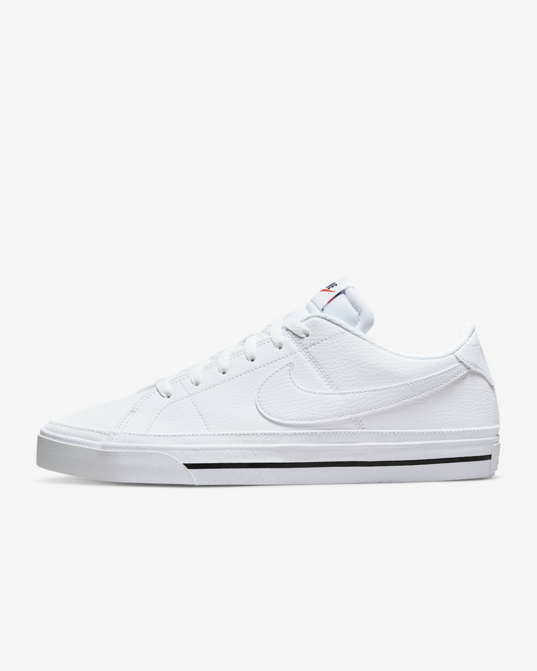 รองเท้าผู้ชาย Nike Court Legacy - ขาว/ดำ/ขาว