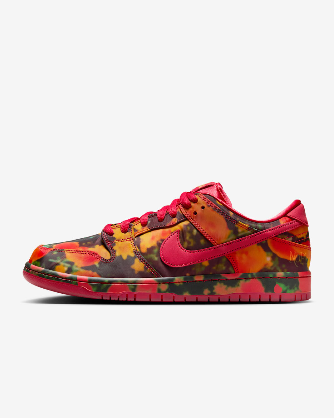 Nike SB Dunk Low Pro Skate Shoes - Gym Red/Multi-Colour/University Red
