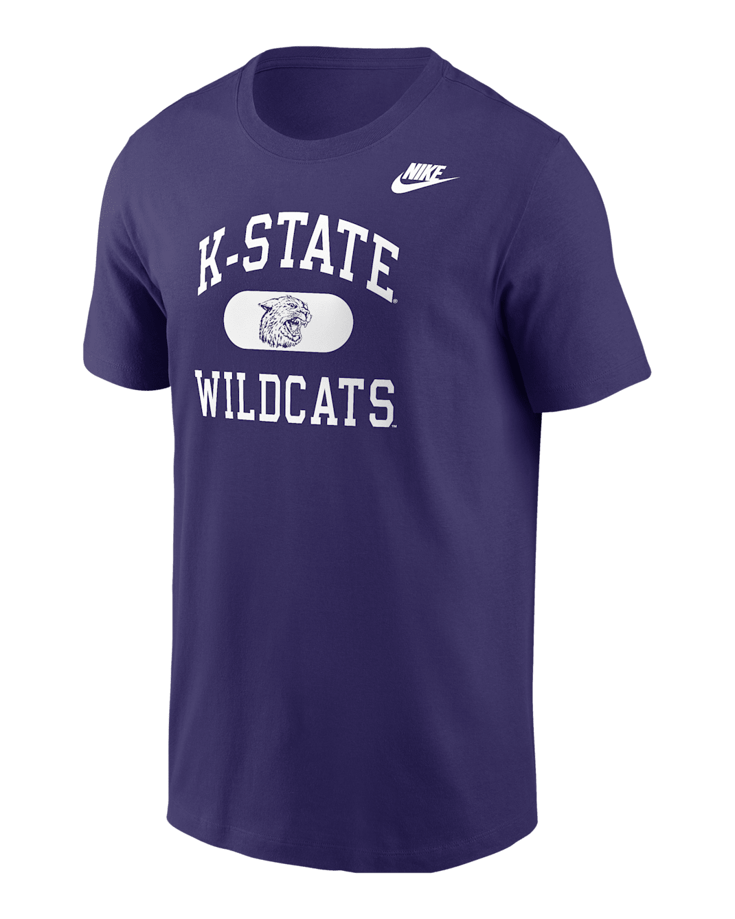 Kansas State Wildcats Men's Nike College T-Shirt - New Orchid