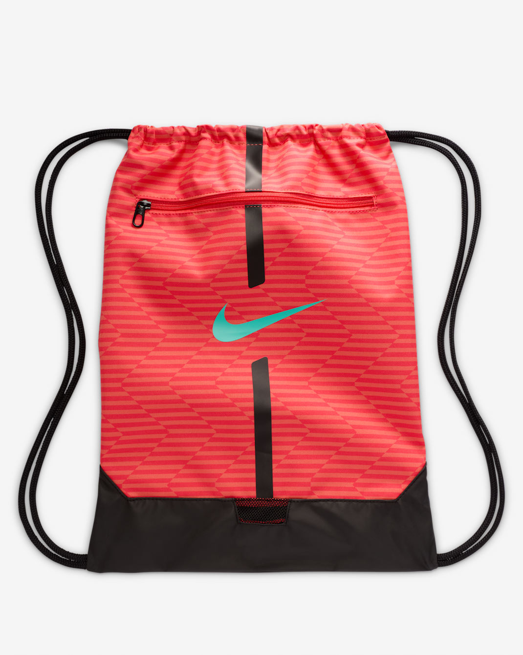 Nike Academy 足球健身袋 (18 公升) - Ember Glow/黑色/Aurora Green