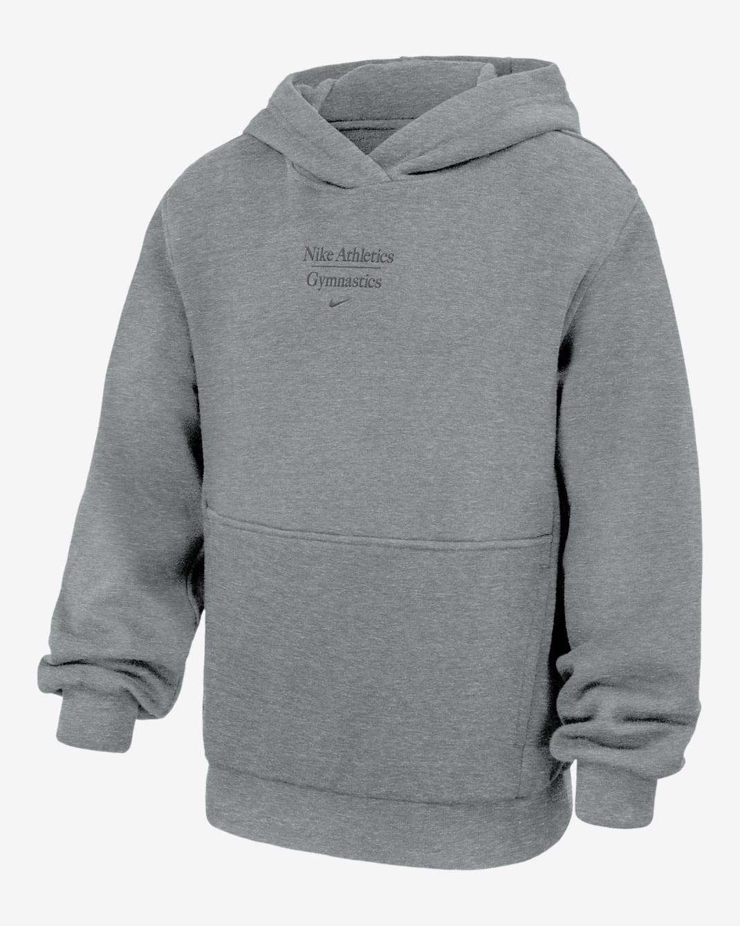 Nike Club Fleece Big Kids' Gymnastics Pullover Hoodie - Dark Grey Heather