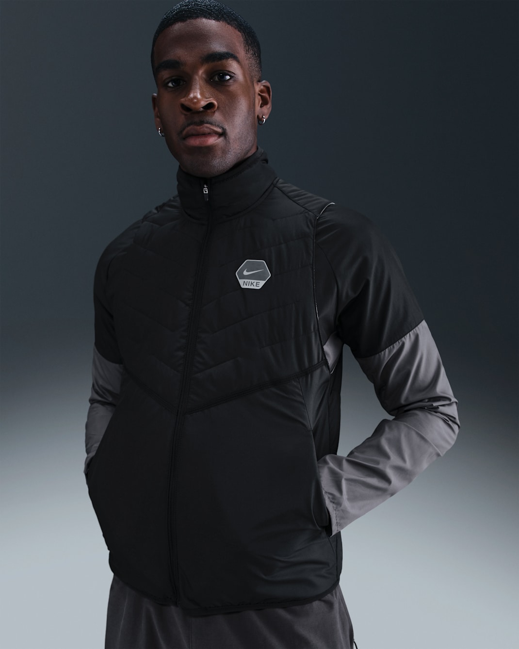 Nike Sportswear City Side Laufweste (Herren) - Schwarz/Schwarz