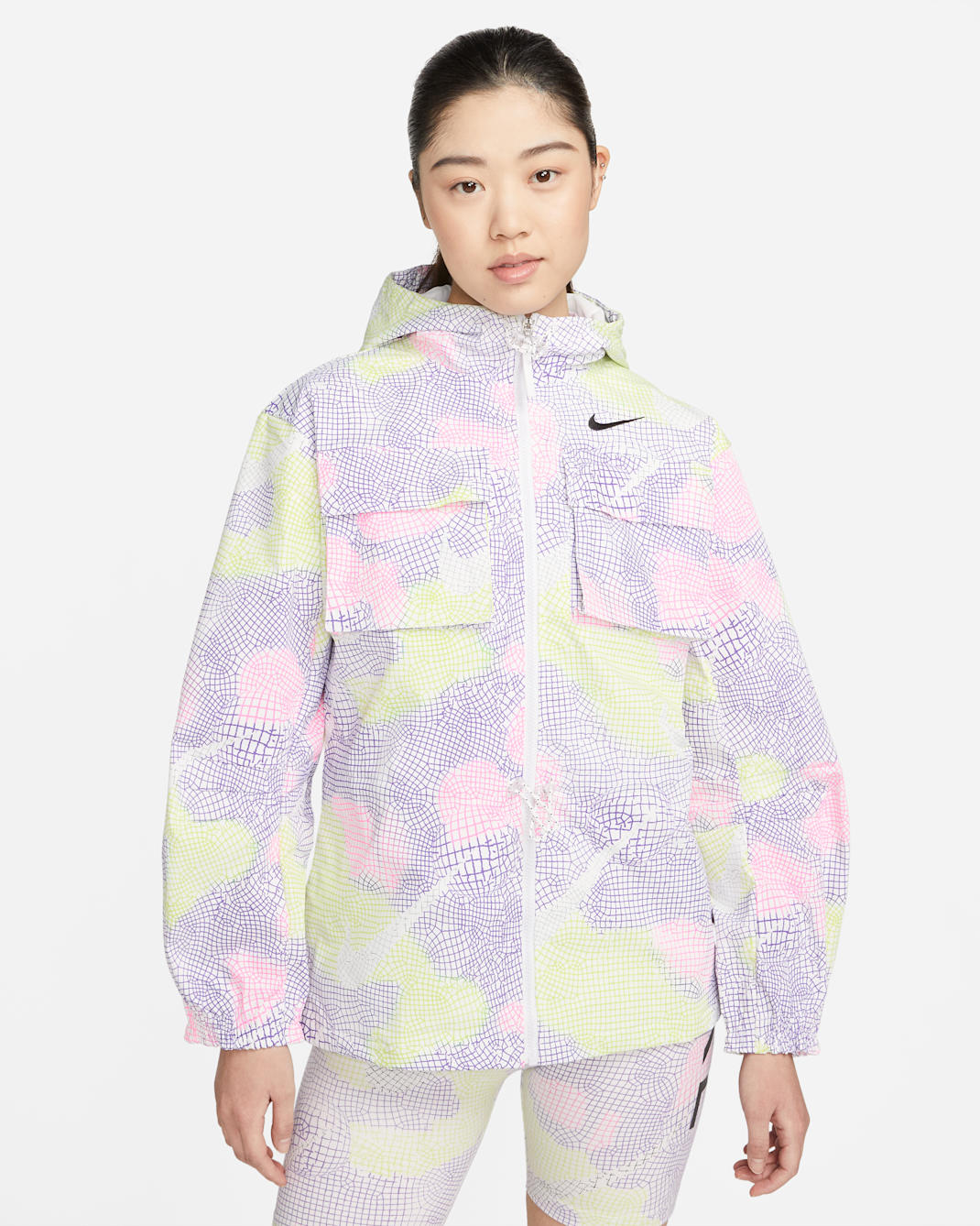 Serena Williams Design Crew Women's Woven Jacket - Volt/Black