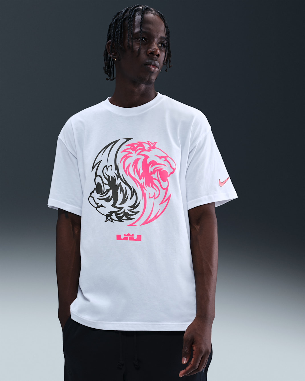 LeBron Men's Max90 T-Shirt - White