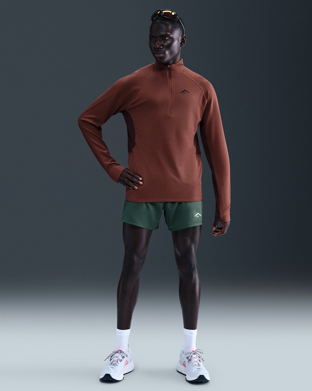 Nike Trail Men's Dri-FIT 1/2-Zip Mid Layer Top