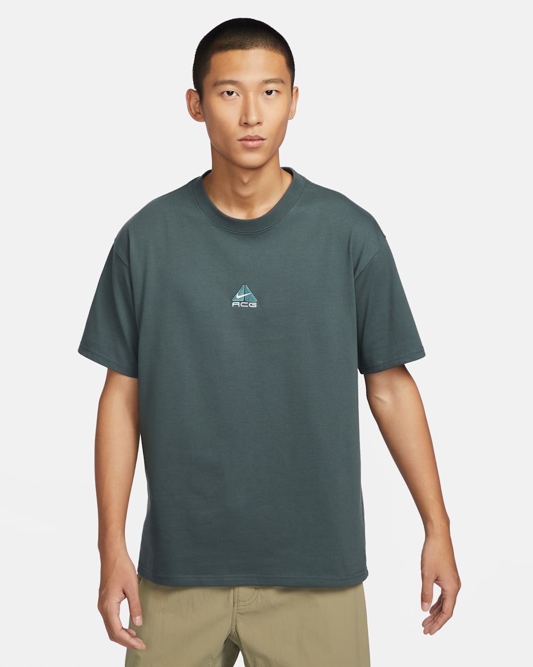 Nike ACG Men's T-Shirt - Vintage Green