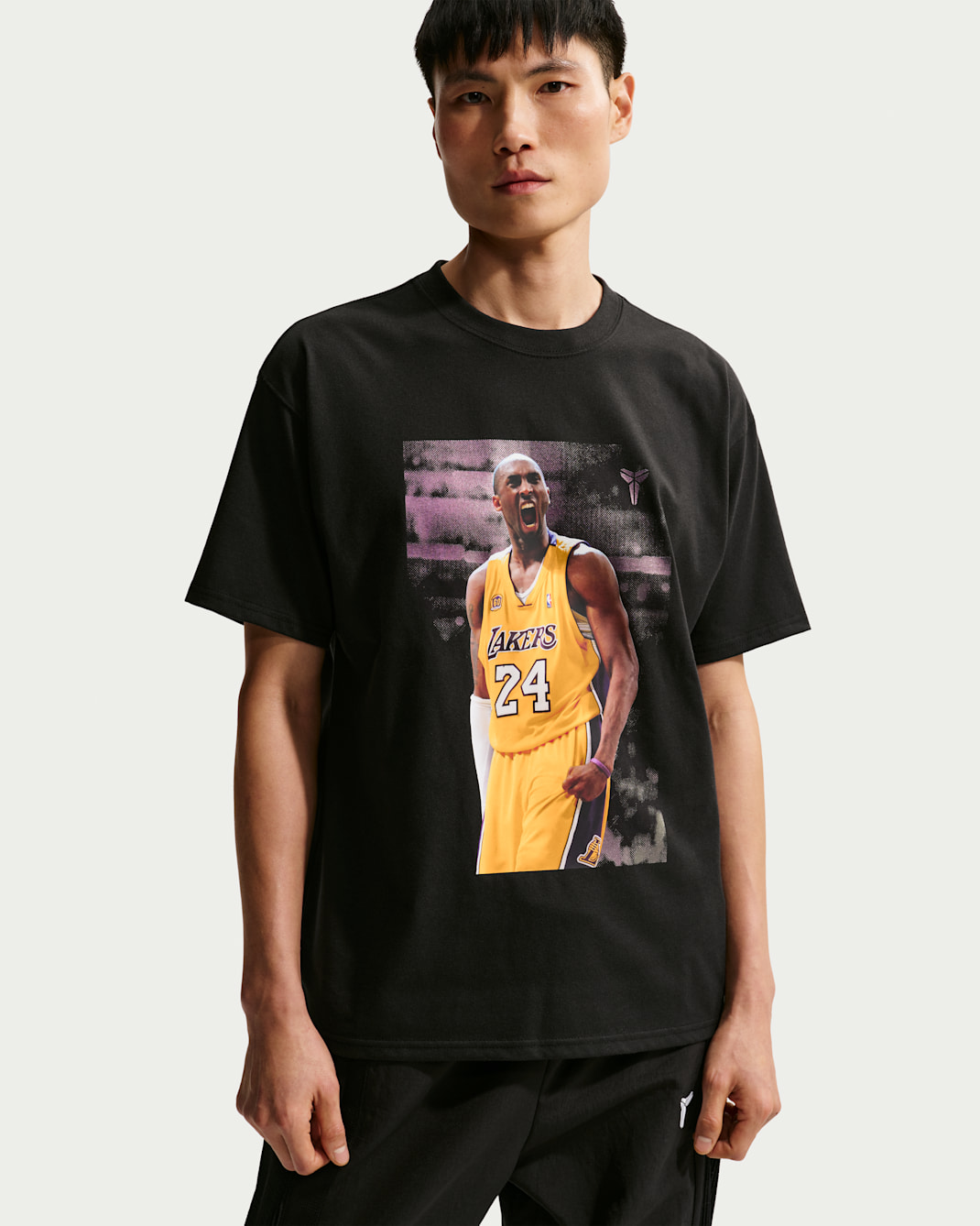 Playera de básquetbol Dri-FIT para hombre Kobe - Negro