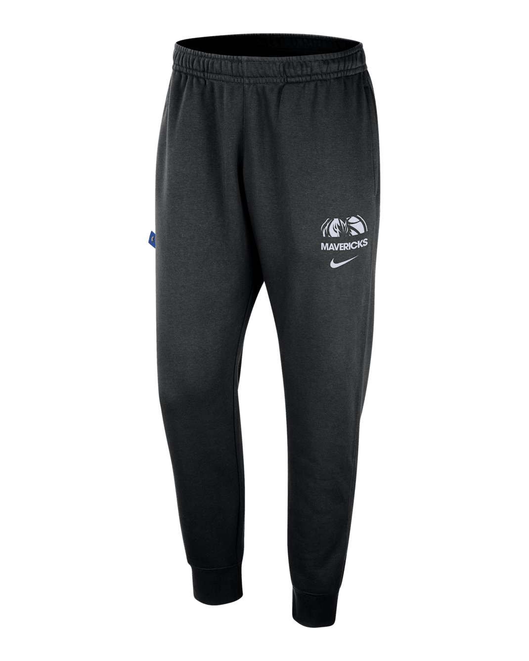 Dallas Mavericks Club Courtside Men's Nike NBA Joggers - Black/White