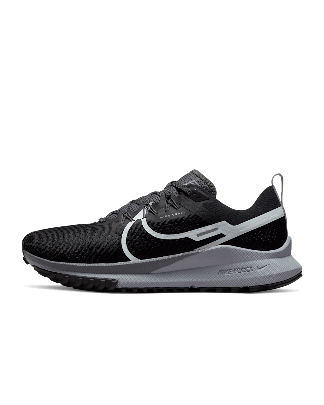 Nike Pegasus Trail 4 Men's Trail-Running Shoes - Black/Dark Grey/Wolf Grey/Aura