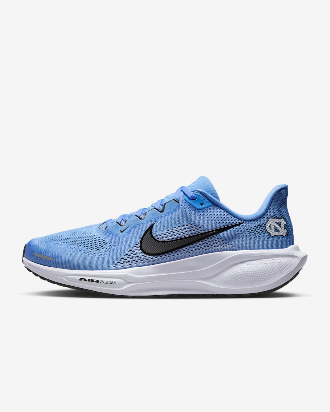 UNC Pegasus 41 Men's Nike College Road Running Shoes - Valor Blue/White/Black