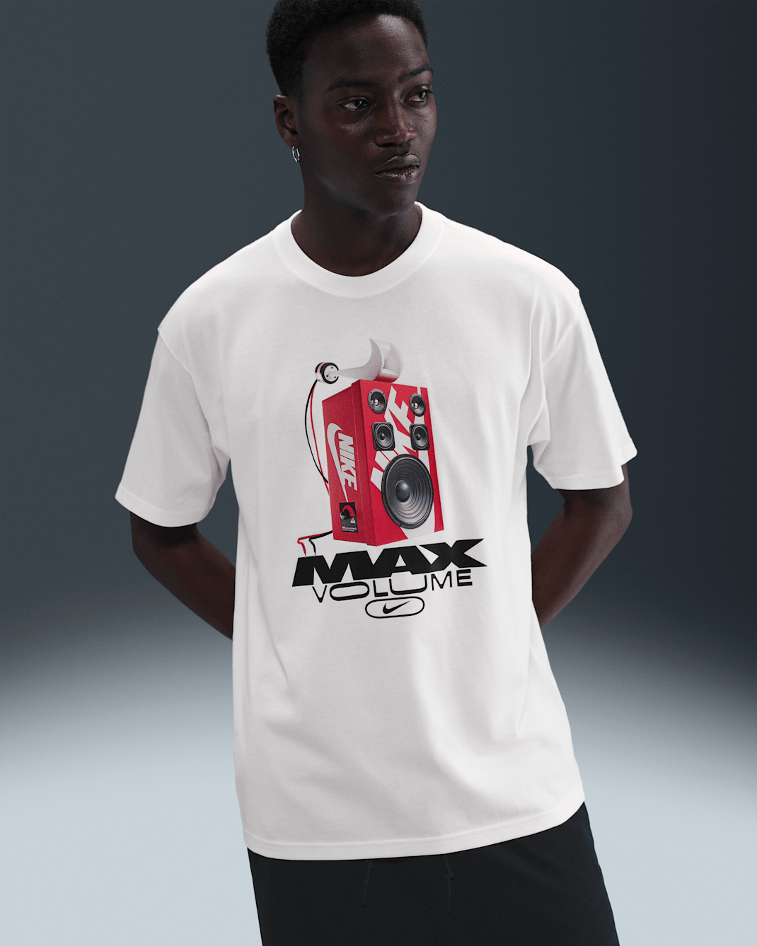 Nike Sportswear Max90 Tişört - Beyaz