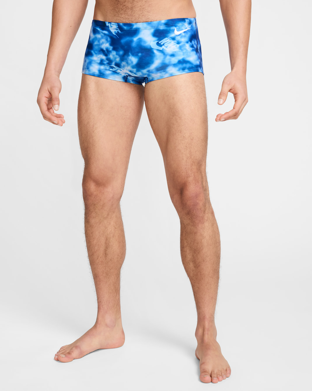 Traje de baño de pierna cuadrada Nike Swim HydraStrong para hombre - Azul universitario/Royal juego/Azul universitario