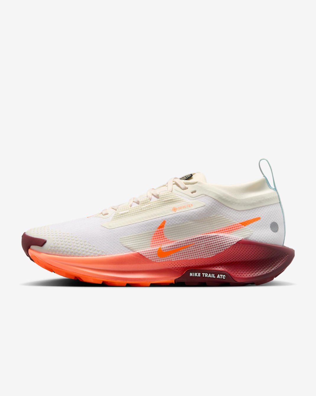 Nike Pegasus Trail 5 GORE-TEX Women's Waterproof Trail Running Shoes - Sail/Glacier Blue/Dark Team Red/Hyper Crimson