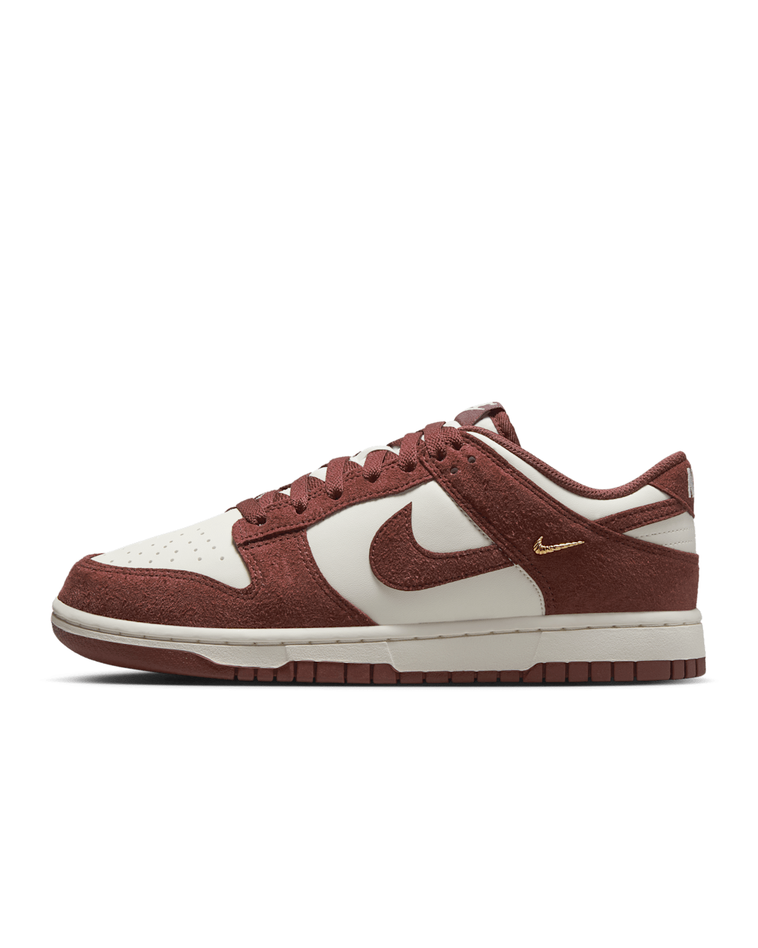 Nike Dunk Low Schuh (Damen) - Sail/Metallic Gold/Red Sepia