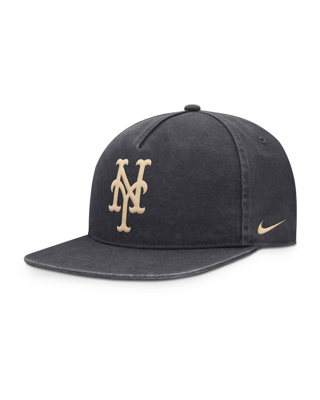 New York Mets Pro Men's Nike MLB Adjustable Hat - Anthracite