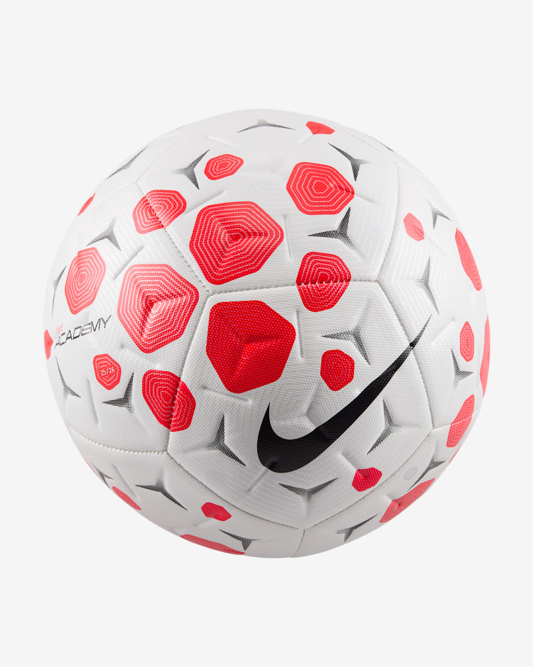 Ballon de foot Nike Academy - Blanc/Bright Crimson/Noir