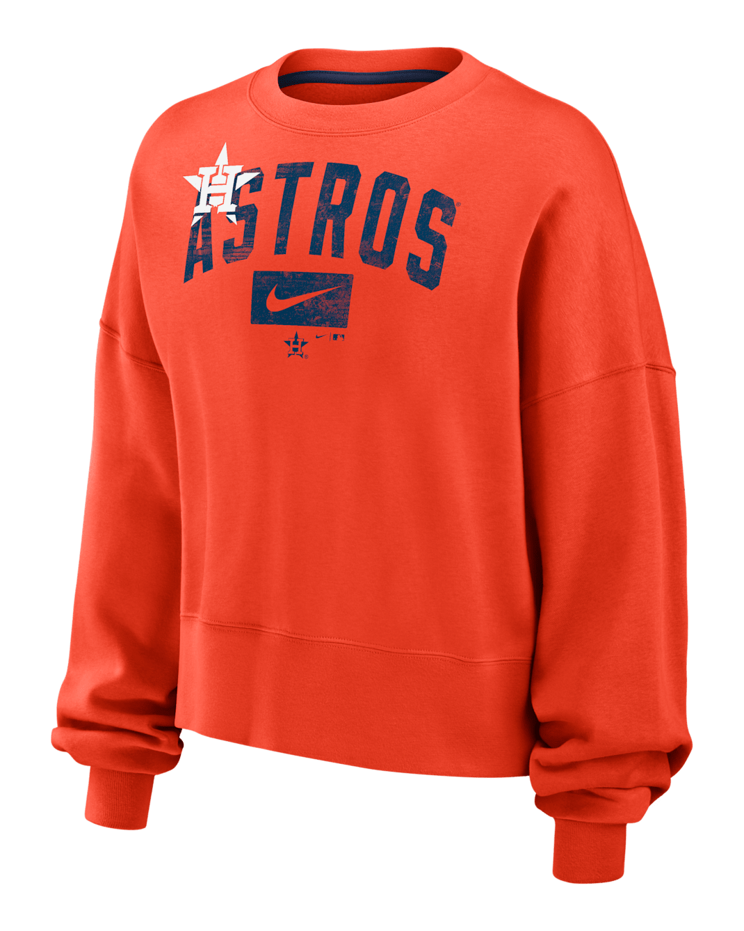 Houston Astros Team Women's Nike MLB Pullover Sweatshirt - Orange