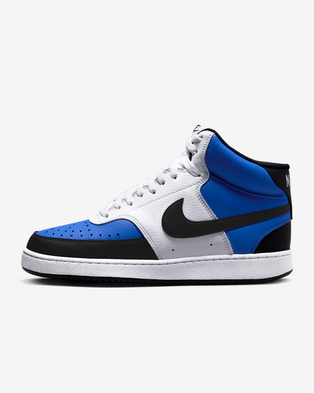 Nike Court Vision Mid Next Nature Men's Shoes - Game Royal/White/Black