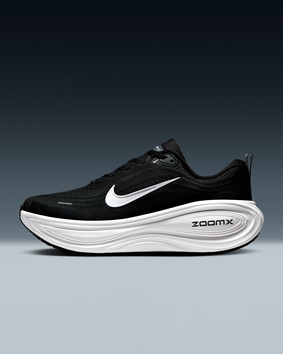 Nike Vomero Plus Men's Road Running Shoes (Extra Wide) - Black/Cool Grey/Metallic Dark Grey/White