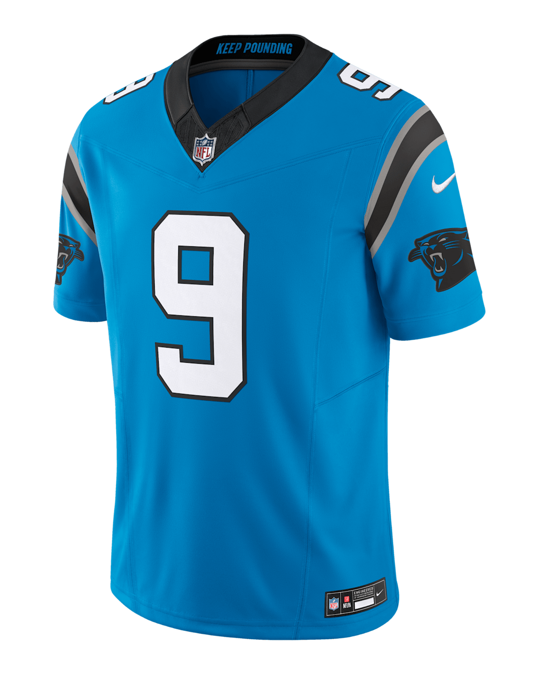 Bryce Young Carolina Panthers Men's Nike Dri-FIT NFL Limited Jersey - Neptune Blue