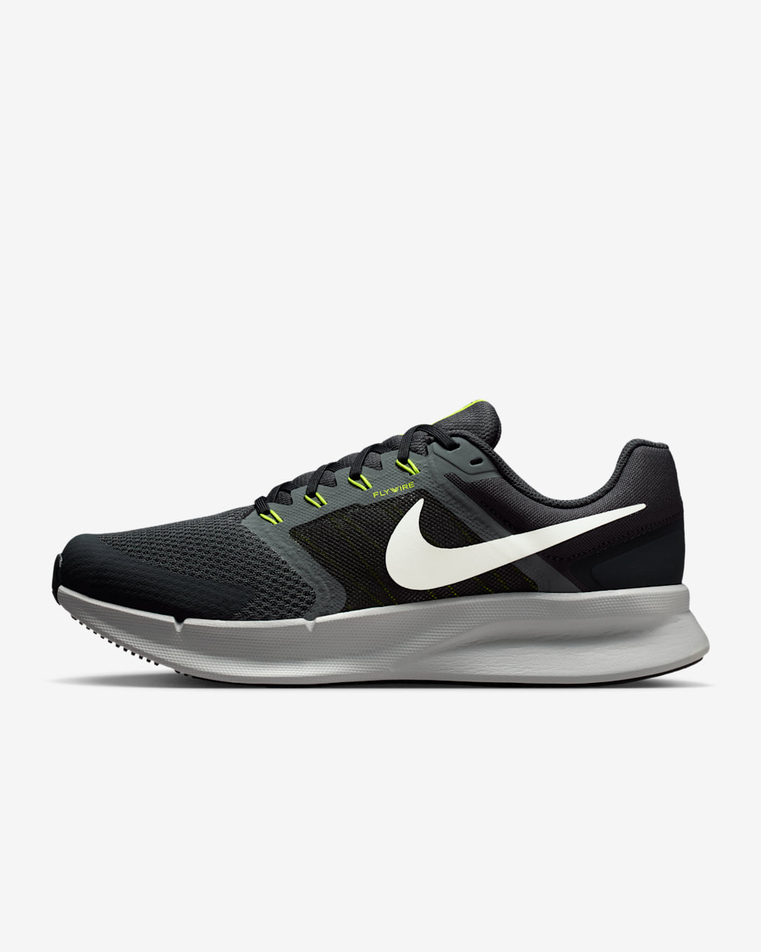 Nike Run Swift 3 Men's Road Running Shoes - Anthracite/Smoke Grey/Cyber/Summit White