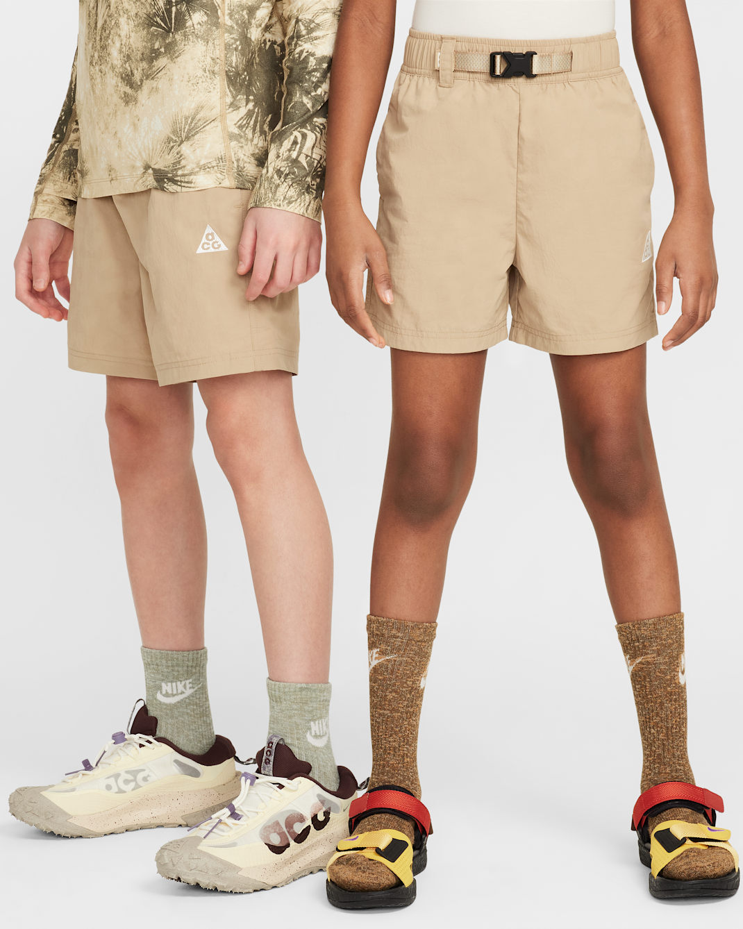 Nike ACG Big Kids' Shorts - Parachute Beige/Summit White