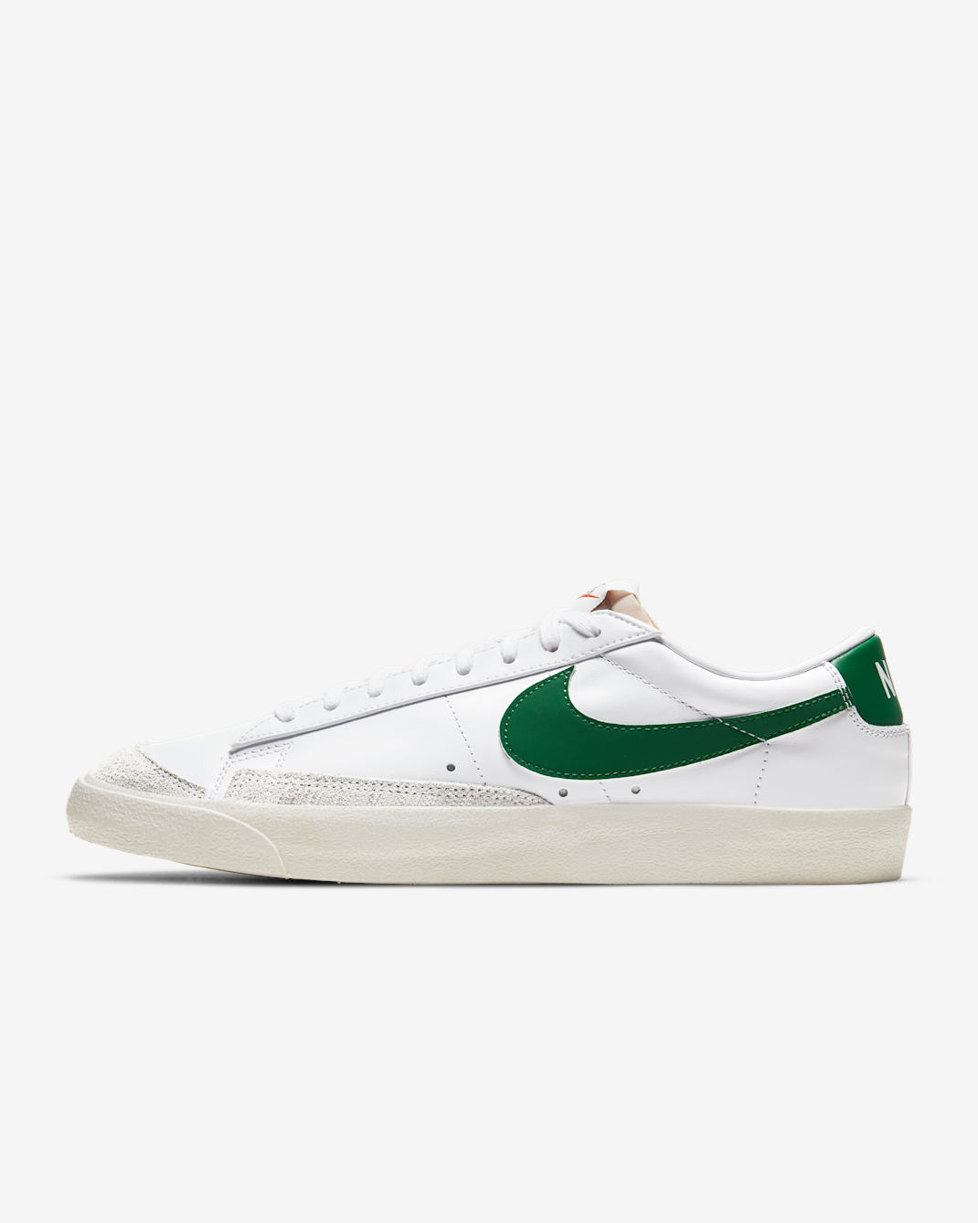 Nike Blazer Low '77 Vintage Men's Shoes - White/Sail/Black/Pine Green
