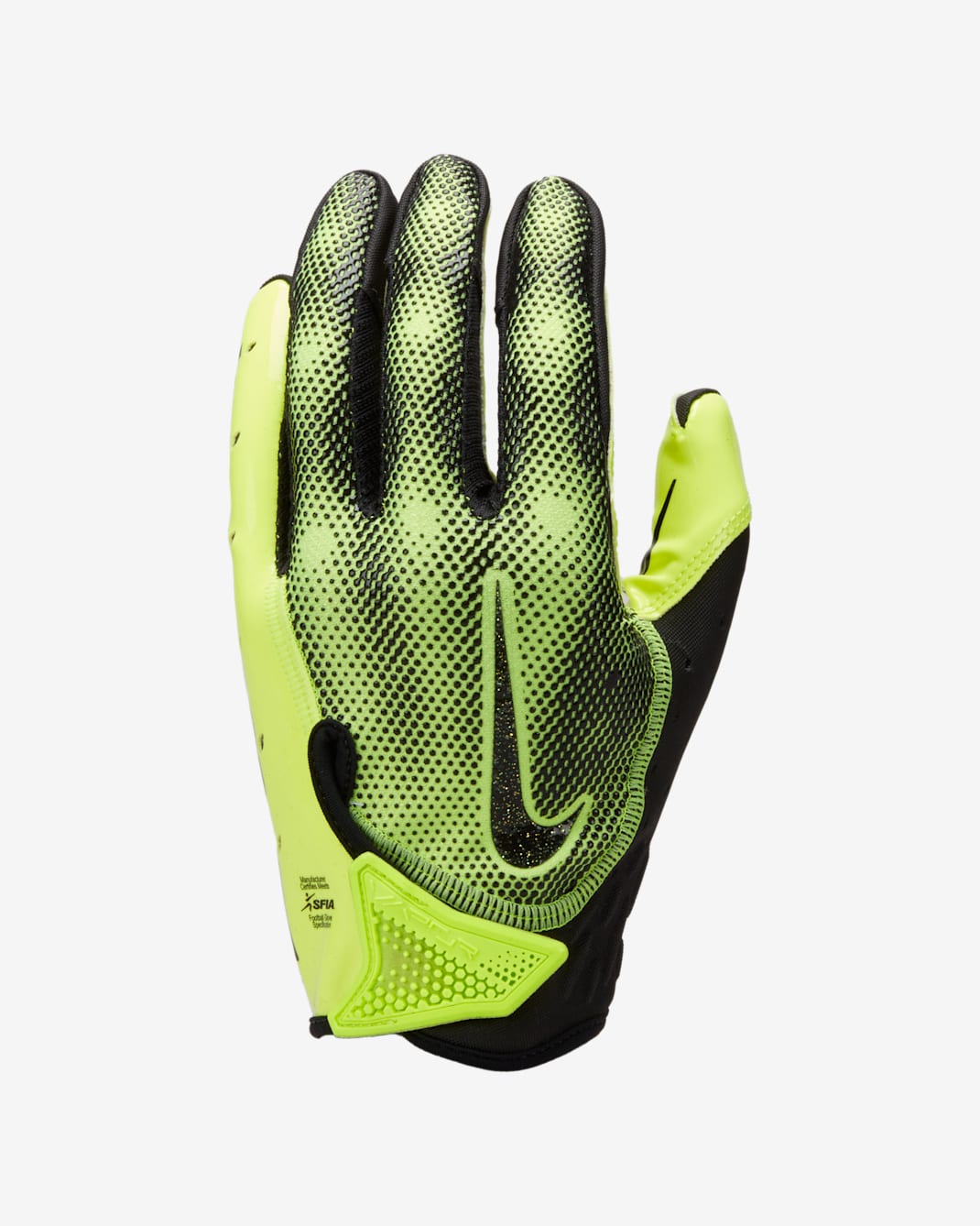 Nike Vapor Jet Energy Football Gloves - Volt/Black