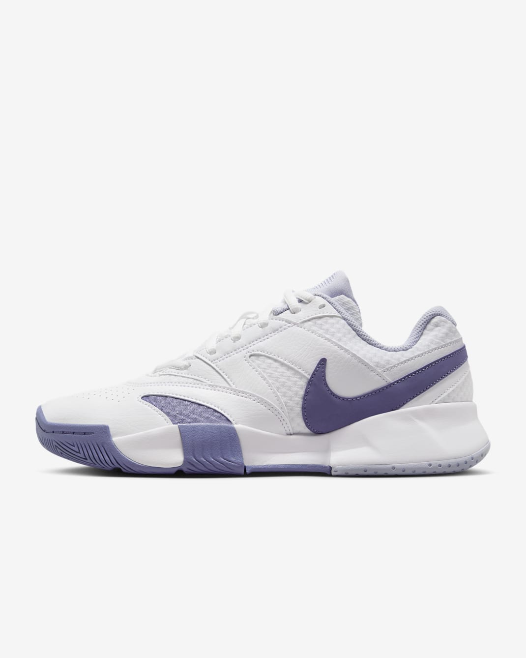 NikeCourt Lite 4 Women's Tennis Shoes - White/Ghost/World Indigo