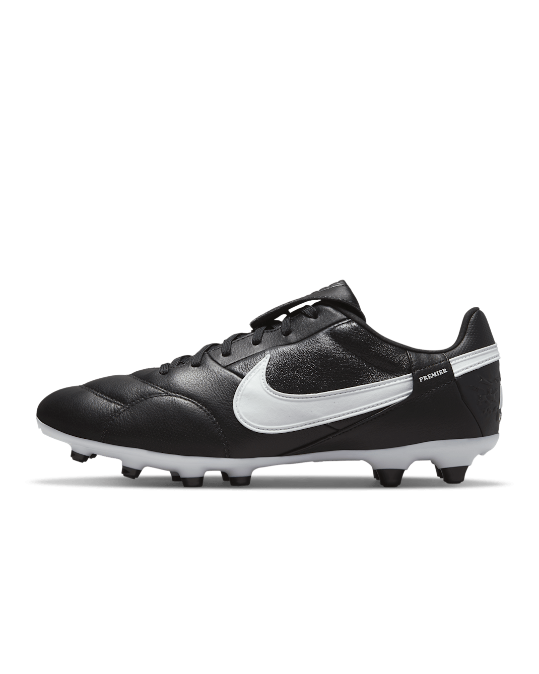 NikePremier 3 Firm-Ground Low-Top Football Boot - Black/White