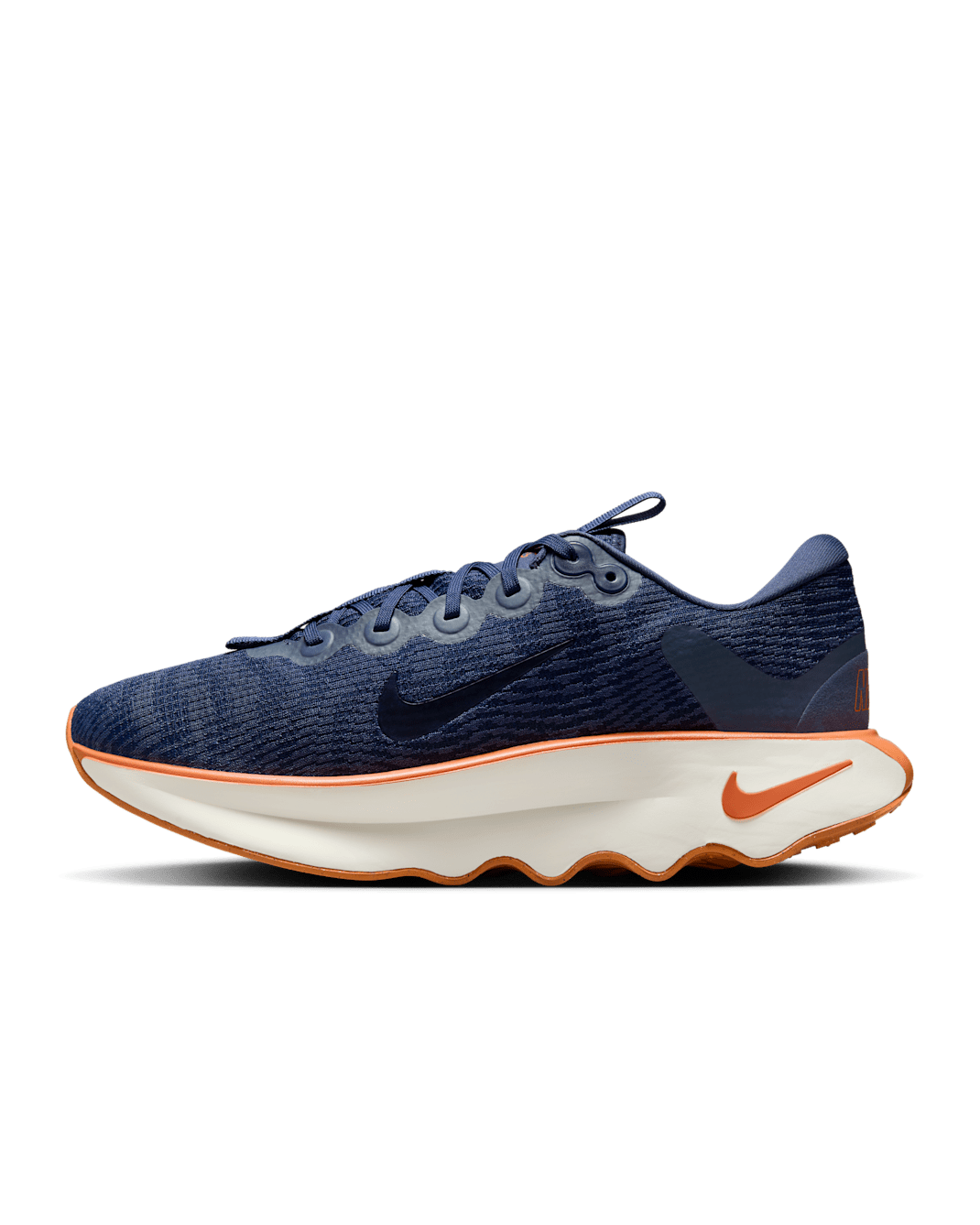 Nike Motiva Men's Walking Shoes - Thunder Blue/Midnight Navy/Healing Orange/Thunder Blue
