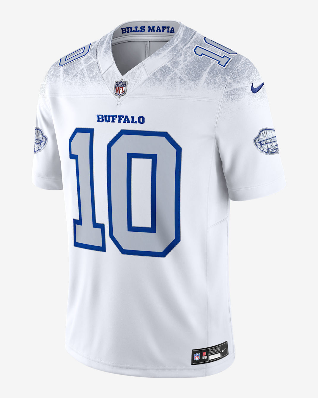 Khalil Shakir Buffalo Bills Rivalries Collection Men's Nike Dri-FIT NFL Limited Jersey - White