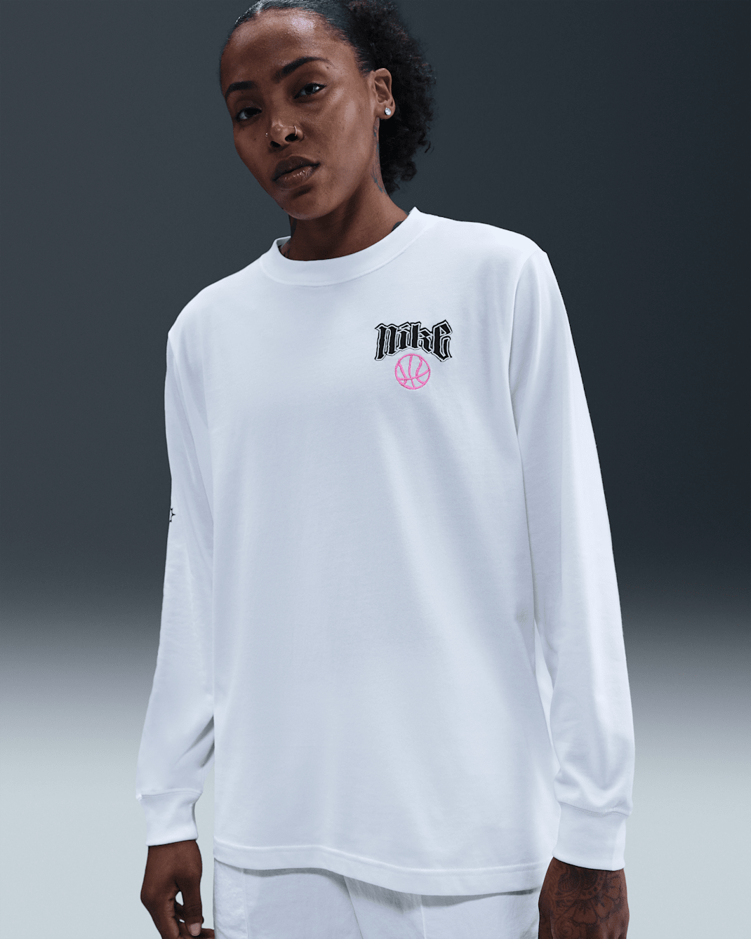 Nike Dri-FIT női kosárlabdás póló - Fehér