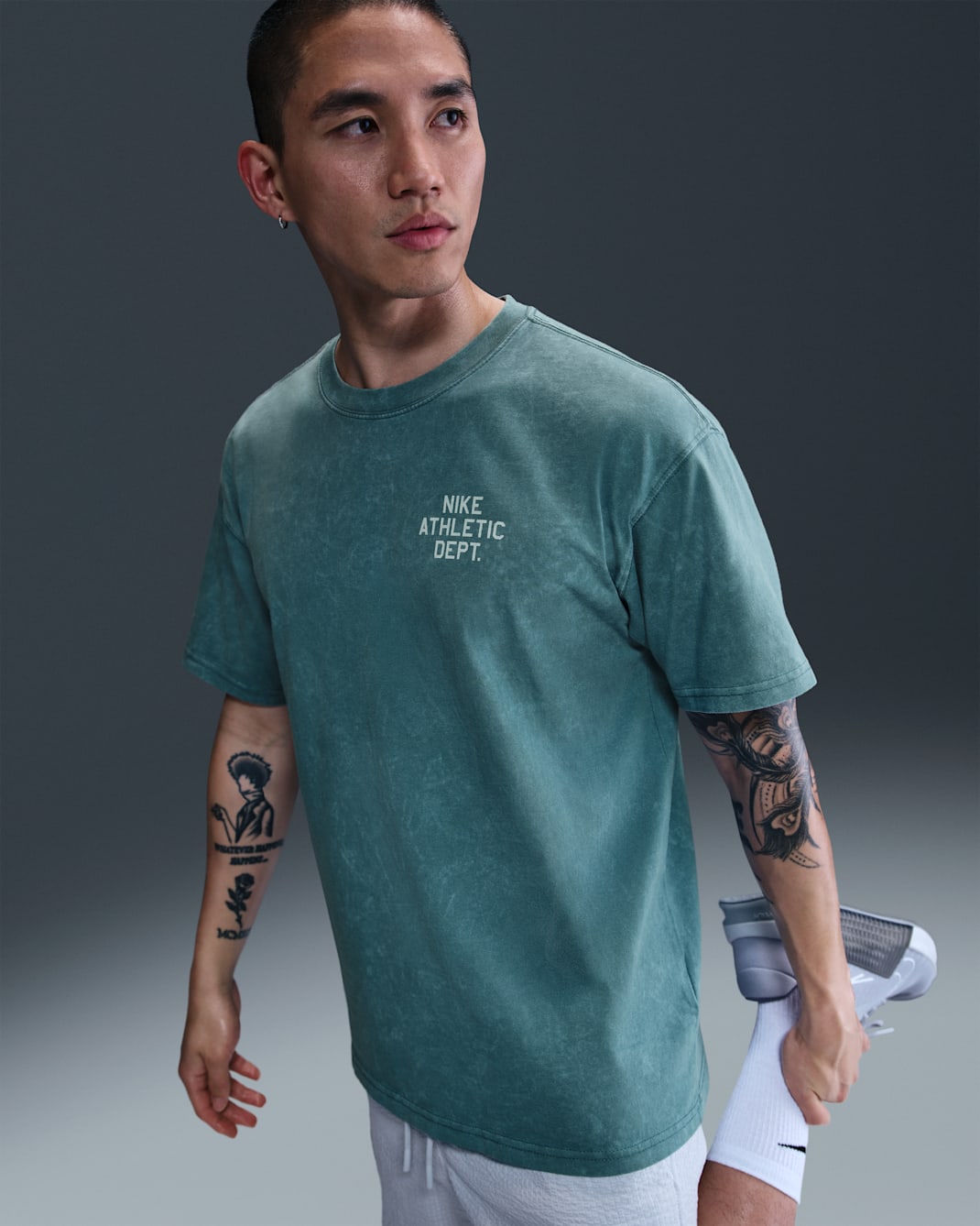 Nike Men's Max90 Fitness T-Shirt - Smokey Blue