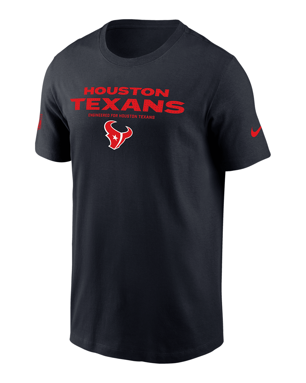 Houston Texans Sideline Team Issue Men's Nike Dri-FIT NFL T-Shirt - Blue