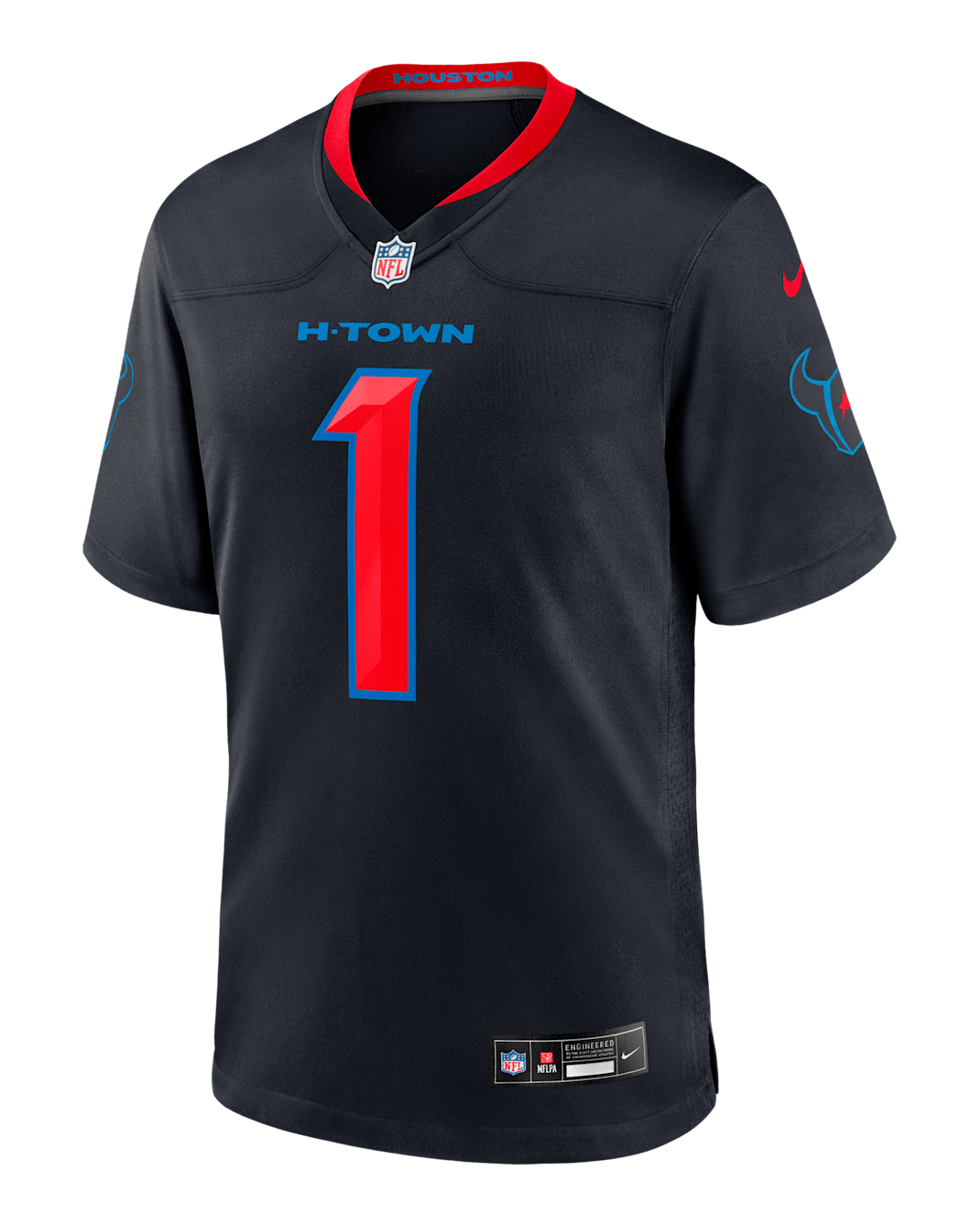 Stefon Diggs Houston Texans Men's Nike NFL Game Jersey - Navy