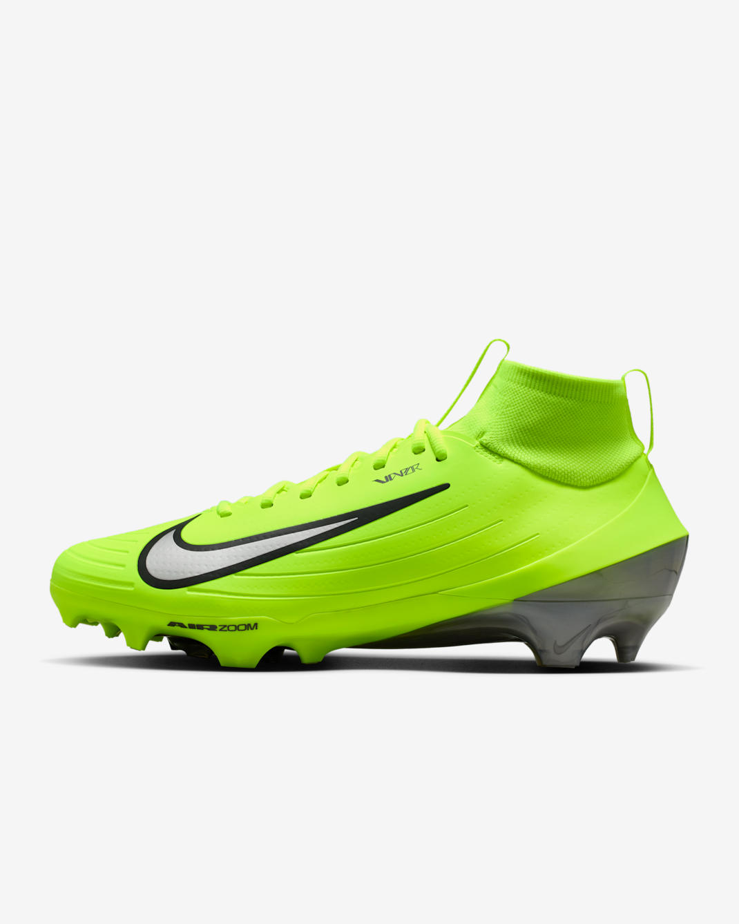 Nike Vapor Pro 1 Football Cleats - Volt/Anthracite/Metallic Silver