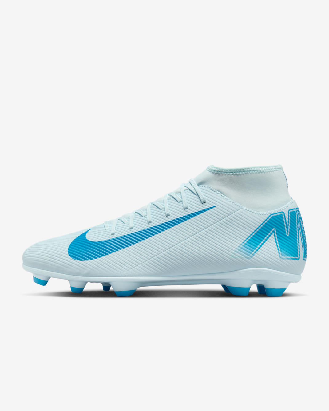 Nike Mercurial Superfly 10 Club Multi-Ground High-Top Football Boot - Glacier Blue/Blue Orbit