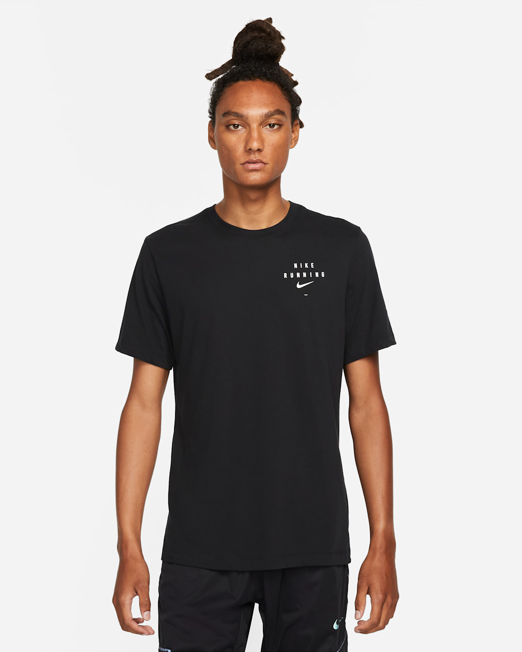 เสื้อยืดวิ่งผู้ชาย Nike Dri-FIT Run Division - ดำ