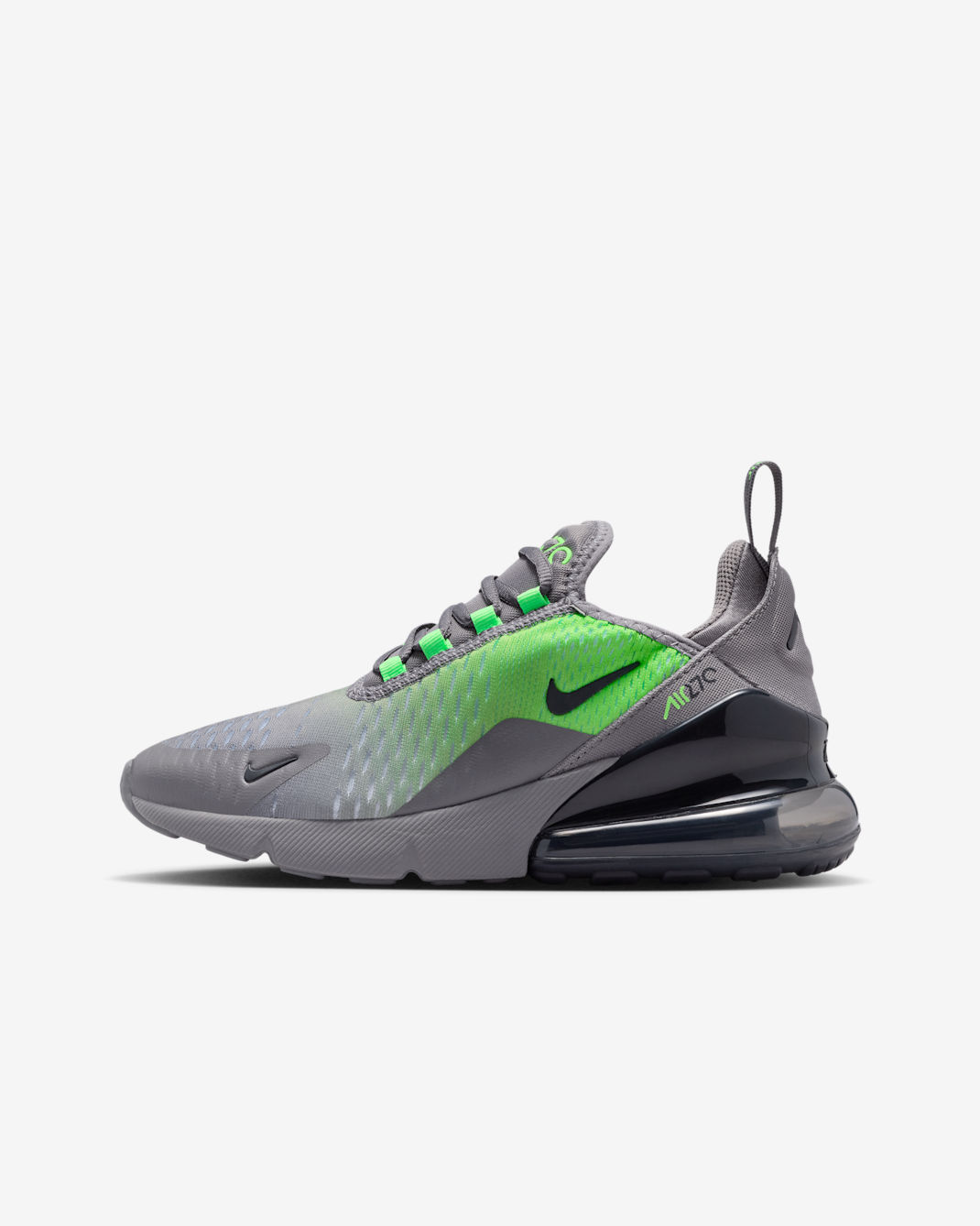 Nike Air Max 270 Big Kids' Shoes - Pencil Point/Lime Blast/Anthracite