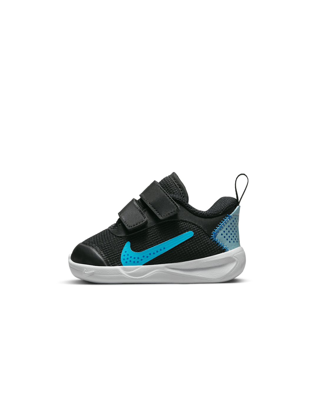 Nike Omni Multi-Court Baby/Toddler Shoes - Black/Ocean Bliss/Racer Blue/Blue Lightning
