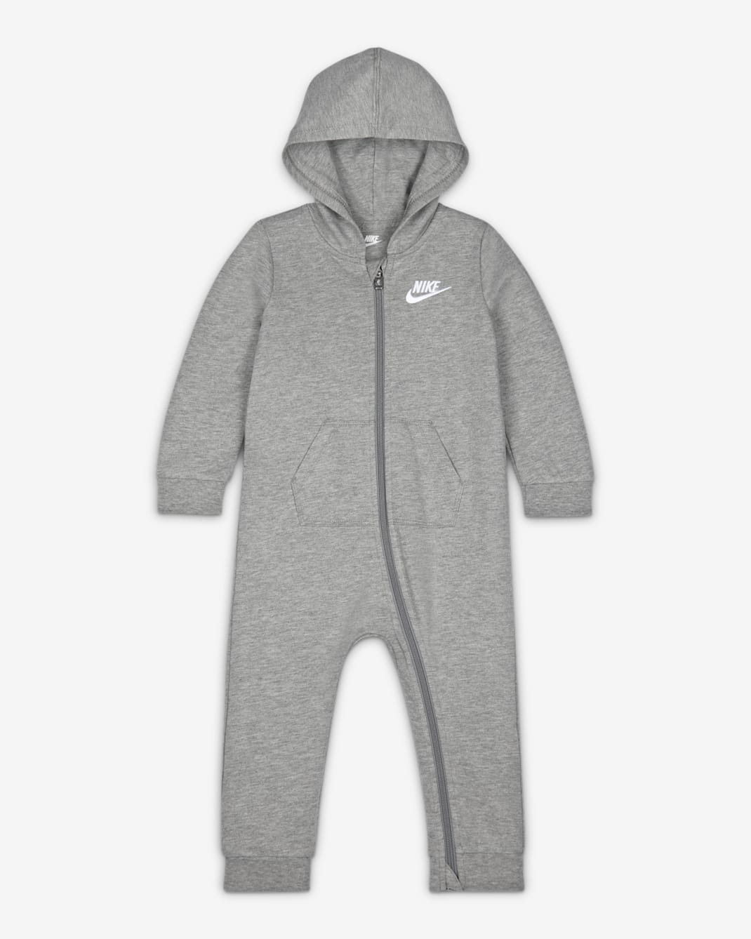 Combinaison à capuche Futura Nike pour bébé (12-24 mois) - Dark Grey Heather