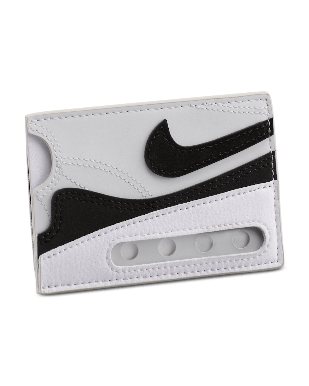Portfel na karty Nike Icon Air Max 1 - Pure Platinum/Biel/Czerń