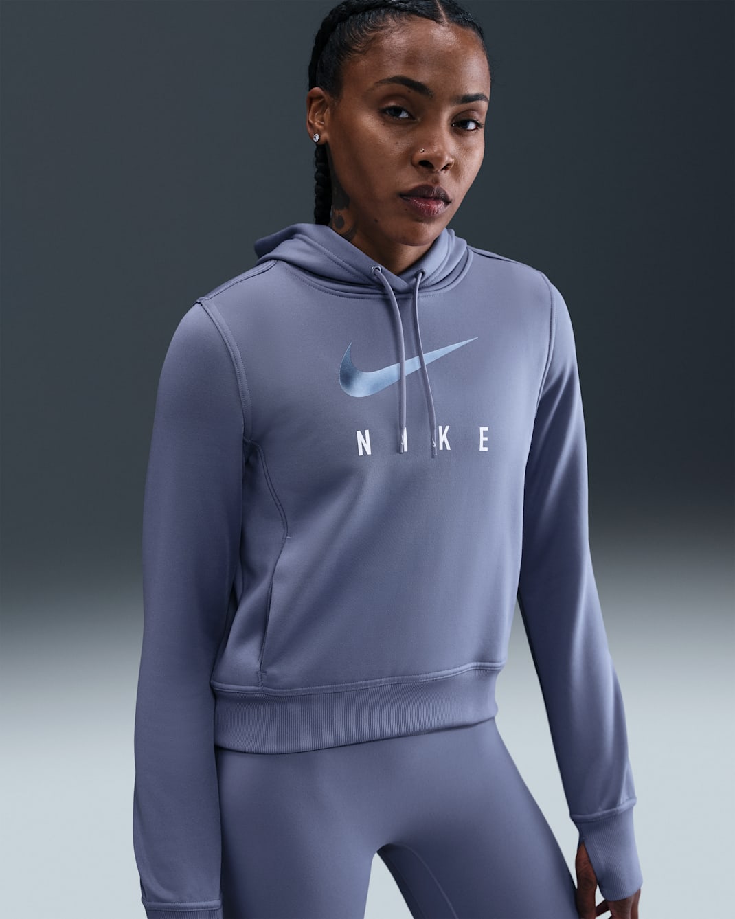 Nike One Women's Therma-FIT Hoodie - World Indigo