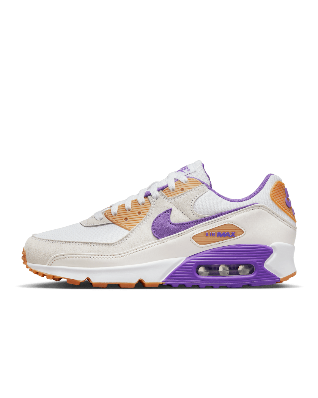 Nike Air Max 90 Men's Shoes - White/Phantom/Citron Tint/Action Grape