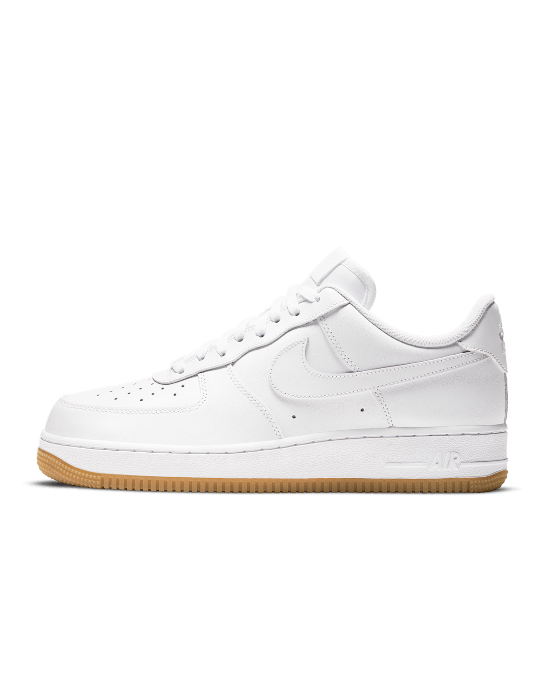 Nike Air Force 1 '07 Men's Shoes - White/Gum Light Brown/White
