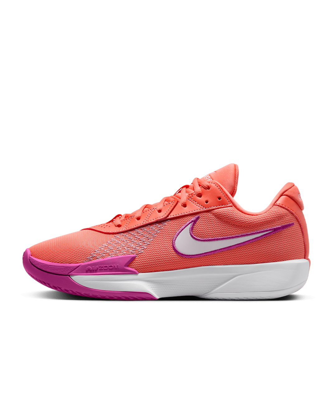 Nike G.T. Cut Academy EP Basketball Shoes - Light Wild Mango/Hot Fuchsia/Plum Dust/White