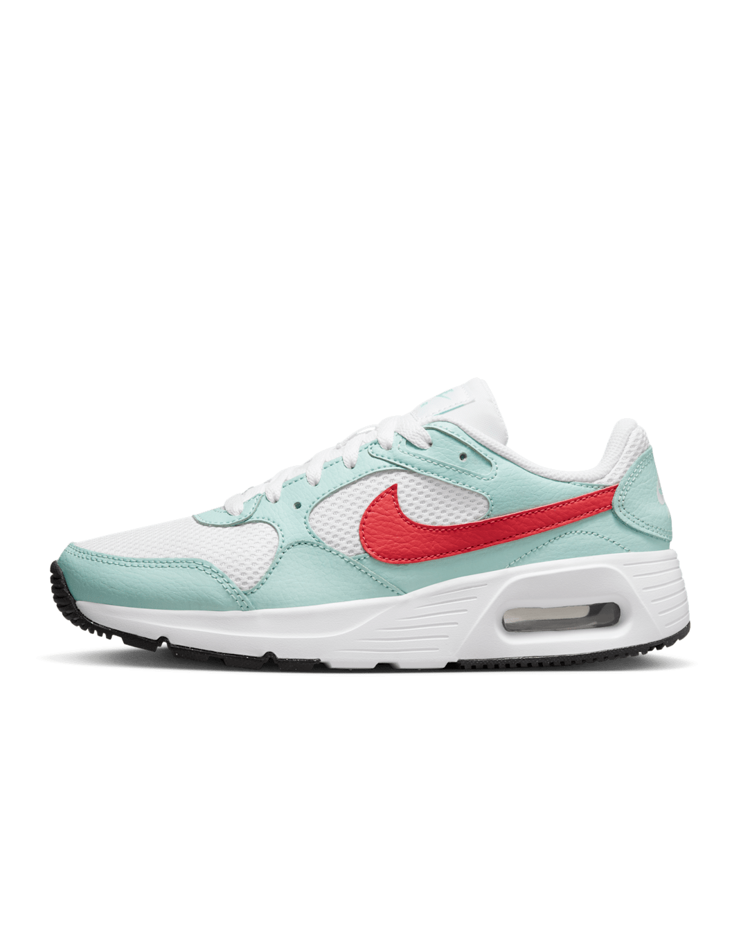 Nike Air Max SC Women's Shoes - White/Jade Ice/Black/Light Fusion Red