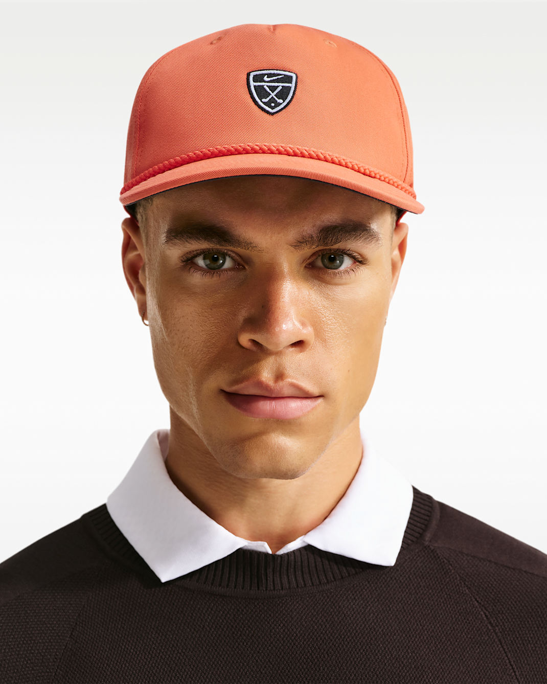 Gorra de golf sin estructura Nike Pro - Naranja césped/Antracita
